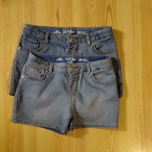 Cat & Jack Blue Denim Shorts Bundle